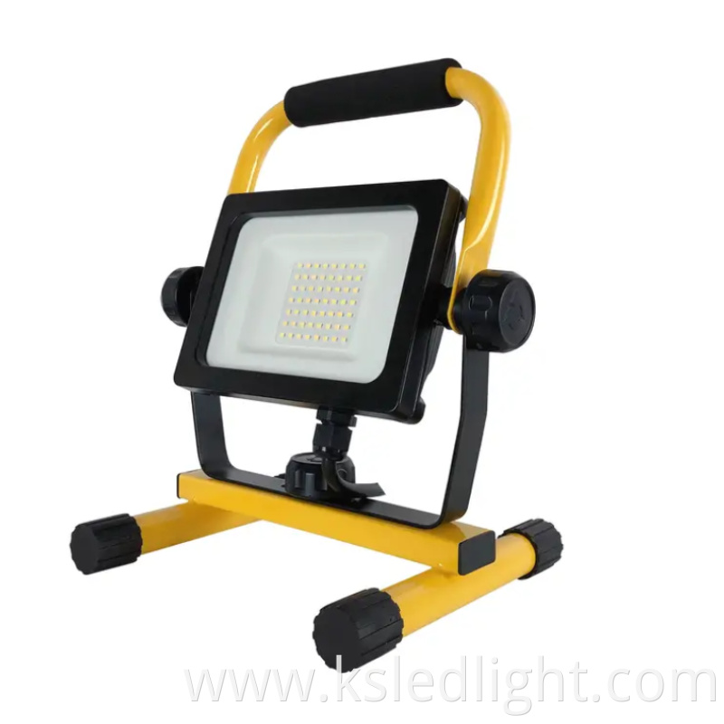 LED work light 30W IP65 waterproof Outdoor portable folding electrodeless dimming LED work light